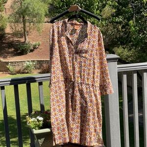 Tory Burch Long sleeve cotton dress